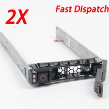 NEW 2pcs 2.5" Caddy Tray For Dell R920 R620 R630 R715 R810 R610 R430 R930 0G176