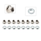Wheel Flange Lug Nut Kit Taper Adaptor M10-1.25 8pcs for Honda TRX450R ATV