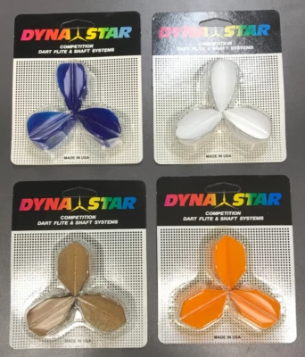 ONE SET - DYNASTAR DART FLIGHTS - 1 pack of 3