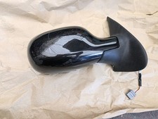 NISSAN MICRA K12 2003-2010 DRIVERS OFF SIDE ELECTRIC WING MIRROR Z11 BLACK