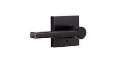 Miseno MLK3022ORB Lorton Flat Bar Privacy Door Lever Set - OPEN BOX