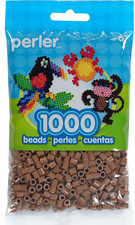 1000 ct - Light Brown - Perler Beads, brand new, fuse, plastic beads for ironing