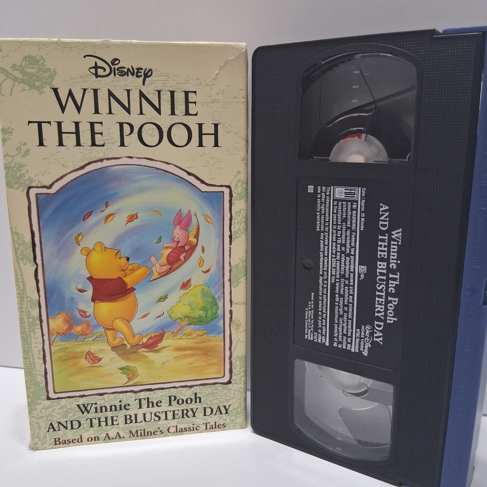 Winnie The Pooh And The Blustery Day VHS Tape Used Cartoon