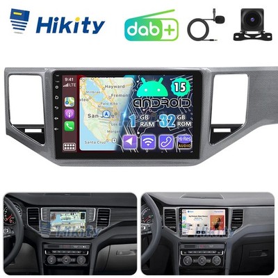Android Radio Für VW Golf Sportsvan mit DAB+ CarPlay Navi WIFI BT RDS Kamera Mic
