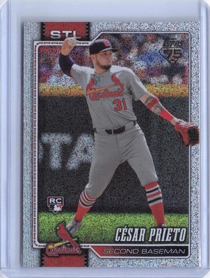 2026 Topps Series one #95 Cesar Prieto Sand Glitter