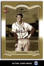 2003 Donruss Classics #116 STAN MUSIAL St. Louis Cardinals HOF MEM #/1500 NM