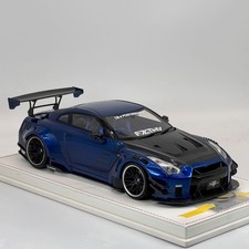 [LB Performance] Nissan GT-R (R35) Liberty Works [1/18 Scale] Blue Limited 4/10