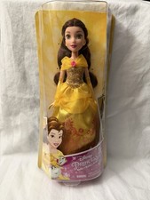 Disney Princess Royal Shimmer Belle Doll Beauty and the Beast NIB Hasbro 11”