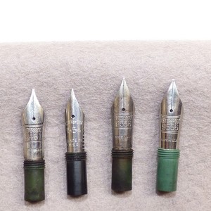 4 Esterbrook fountain pen nib lot 1554 9556 9461