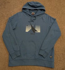 Helly Hansen Oslo Norway Blue Pullover Hoodie...