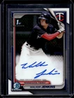 2024 Bowman Walker Jenkins Chrome Auto Autograph 1st Prospect #CPA-WJ Twins