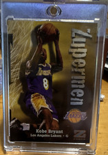 SkyBox 1997-98 Z-Force Kobe Bryant Zupermen Insert #195 Lakers Basketball Card