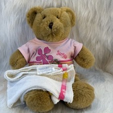 Build a Bear Workshop Brown BEAR Plush Surfside Beach Bash