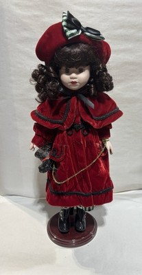 Mattie 16'' Victorian Collection Doll from The Brass Key  With Scotty Dog