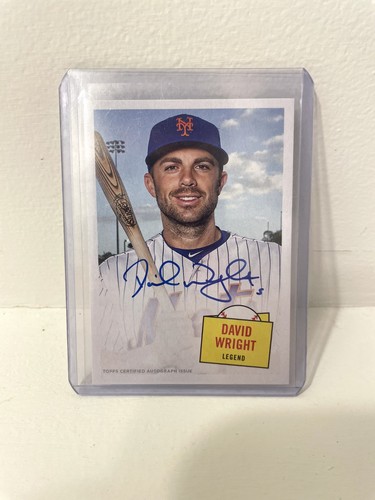 2023 Topps Archives David Wright 1957 Topps Hit Stars Auto #57HS-DW ON CARD SP🔥
