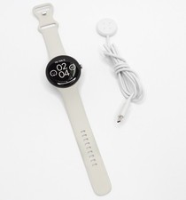 Google Pixel Watch 3 45mm Wi-Fi Aluminum Case Silver Large Porcelain Band