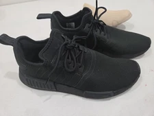 adidas Originals mens Nmd r1 Primeknit Sneaker Triple Black - Size 10 US