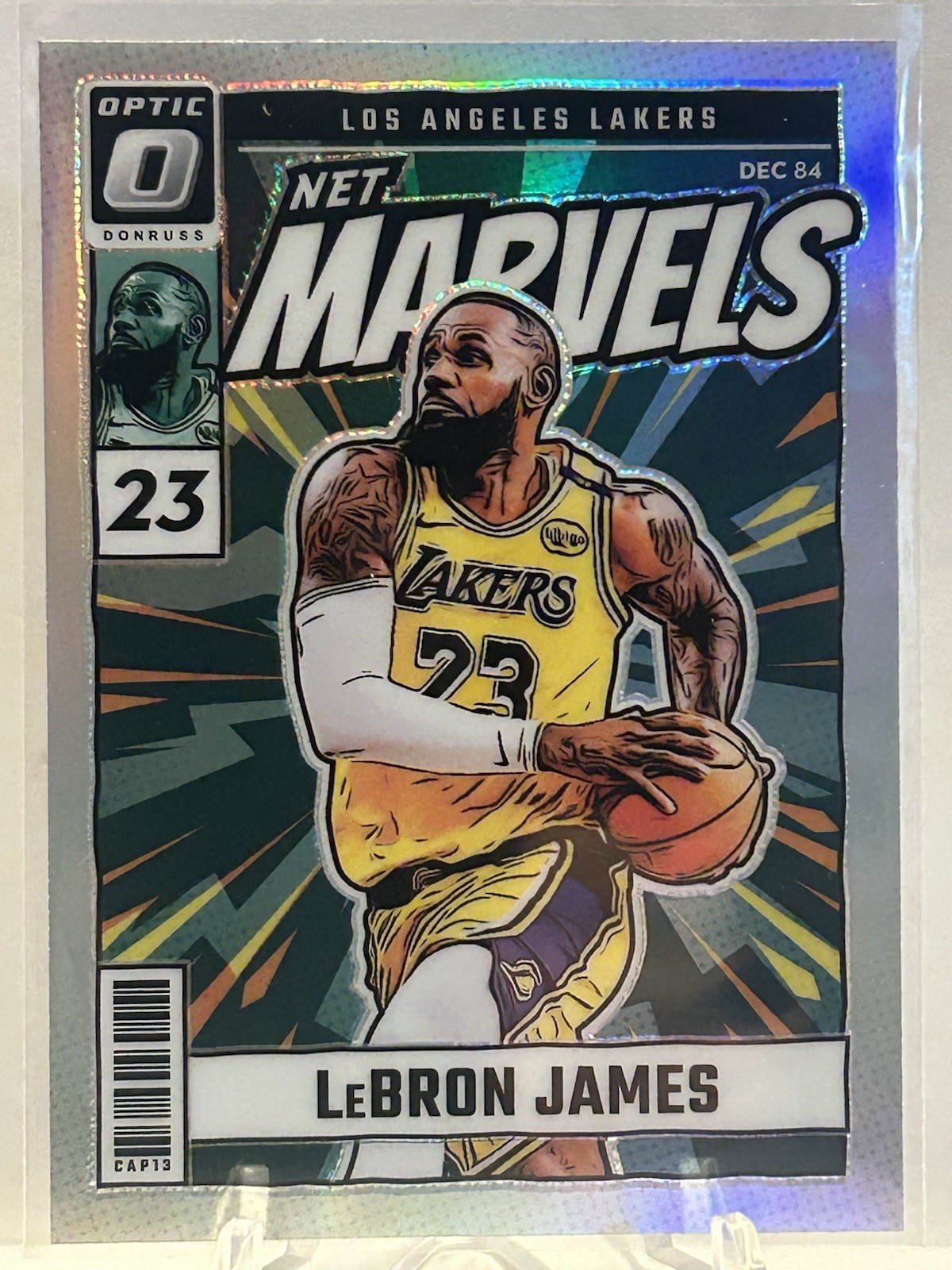 lebron marvels card