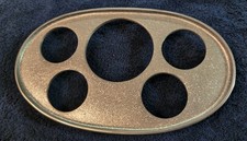 Vintage Hotrod Metalflake Aluminum Gauge Panel Cluster. Kustom Rat Rod Jet Boat Vintage Hotrod Metalflake Aluminum Gauge Panel Cluster. Kustom Rat Rod Jet Boat