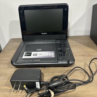 Sony DVP-FX750 Portable DVD+CD   Player 7'' Screen, White, Tested Working