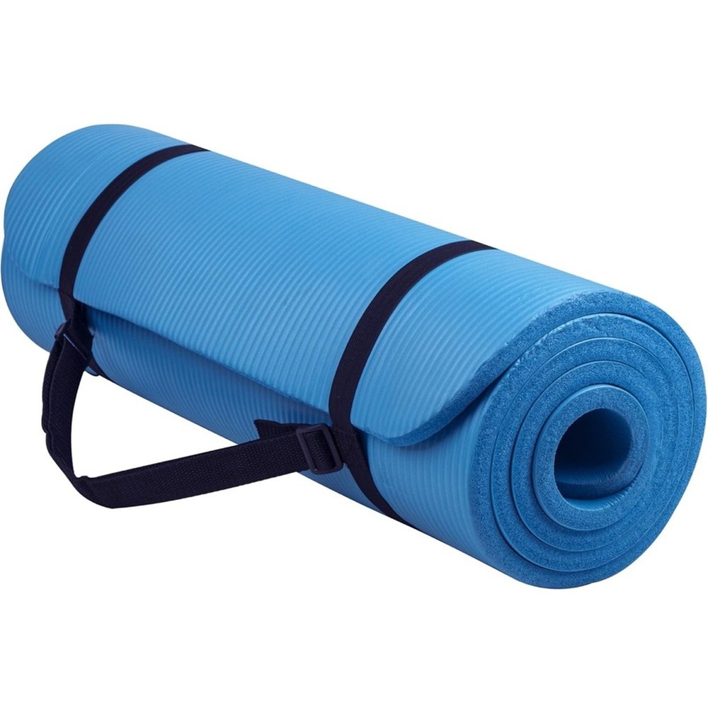 Yoga Mat, 1/2-Inch Extra Thick High Density Exercise Mat, Anti-Tear Exercise Mat