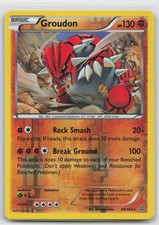 XY - Primal Clash Groudon 84/160 Pokemon raro LP