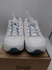 Easy Spirit Women Shoes 10 M White Romy Leather Walking Shoe