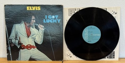 Vintage Elvis Presley 1971 RCA Camden I Got Lucky CAL-2533 LP Vinyl Record USED!