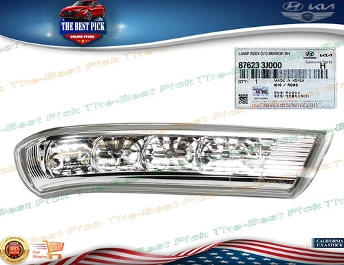 Outside Mirror Signal Lamp RIGHT ⭐GENUINE⭐VERACRUZ SANTA FE 2007-2012 876233J000