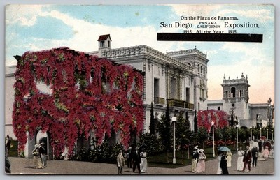 San Diego, California Exposition 1915 - Plaza de Panama
