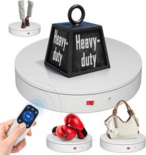 15.8In Remote Motorized Electric Turntable Rotating Display Stand Rotating Platf