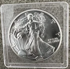 1991 WALKING LIBERTY AMERICAN EAGLE .999 FINE SILVER DOLLAR COIN 1oz