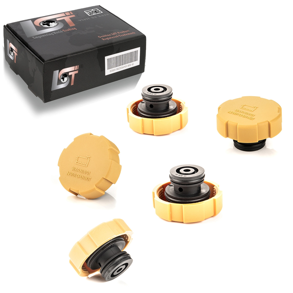 5x Radiator Cap 1.4 Bar for Workshops for OPEL SIGNUM ZAFIRA