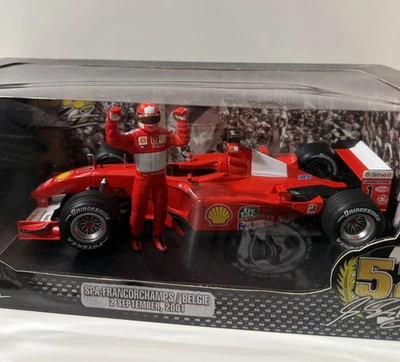 Hot Wheels Ferrari Michael Schumacher Diecast Formula 1 Cars for