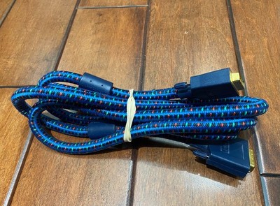 Audioquest DV-1 DVI-d cable 2M Length (approx 6.5 ft); lightly used, Mint