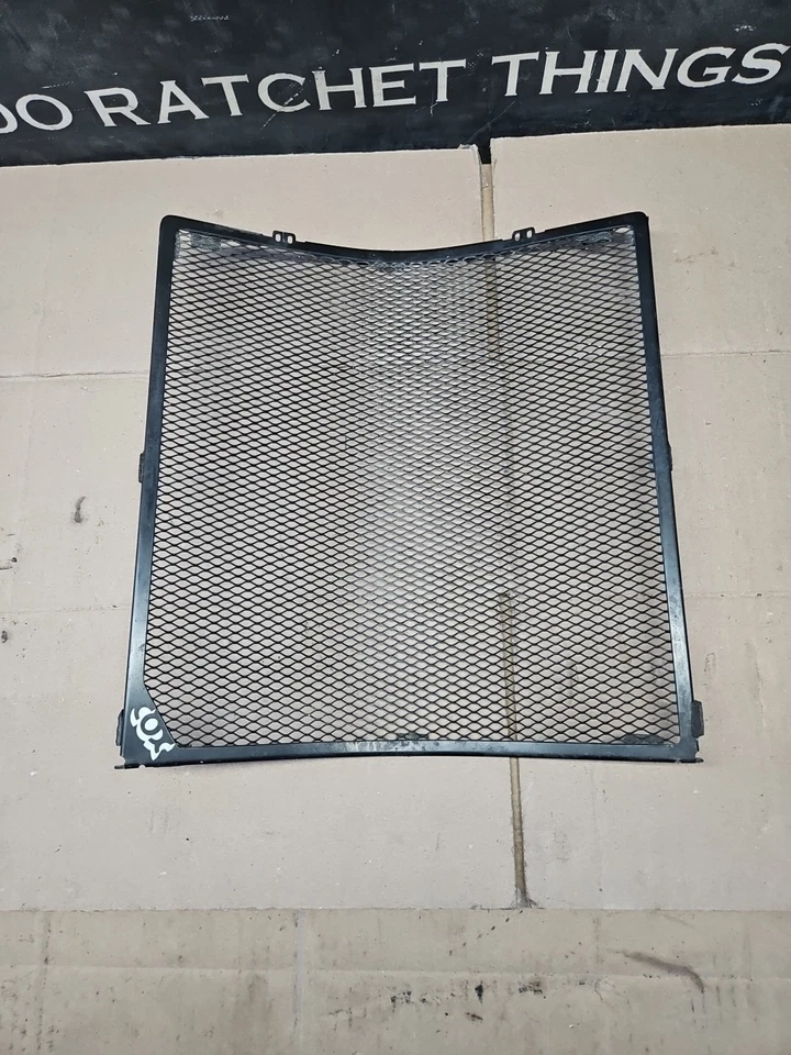 Cox Racing Black Radiator Grill Guard for 11-20 Kawasaki Ninja ZX10R 113-11514 - Image 2 of 4