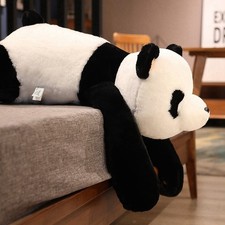 60  80cm Giant Panda Plush Soft Sleep Pillow Cartoon Stuffed Toy