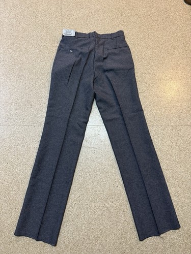 NWT VTG HighLand Red Kap Men's Uniform Trousers Pant Gray Polyester Sz 34 - Picture 5 of 9