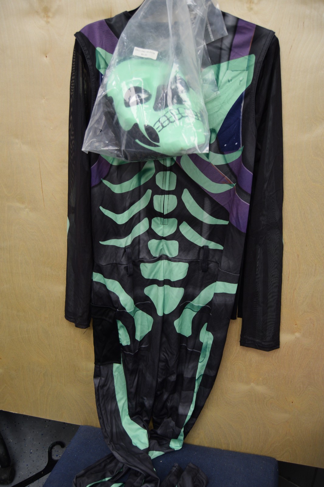 Inspirit Designs, Youth Skeleton Costume, Size XL (14-16), New