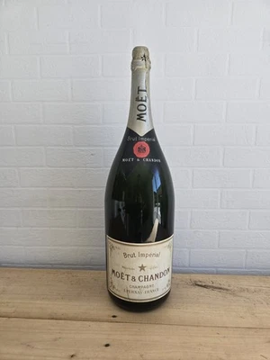 bouteille vide moet chandon mathusalem H 62cm Pds 7400gr brut imperial - Photo 1/4