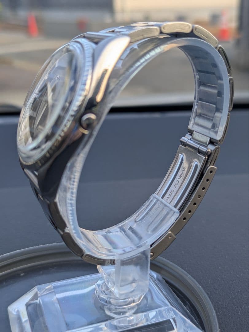 ORIENT Automatic Watch Black Dial From Japan Vint… - image 7