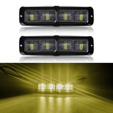 2pcs 6000lm 4300k Slim Led Driving Fog Lights For Truck Pickup Car Suv Utv Atv 2pcs 6000lm 4300k Slim Led Driving Fog Lights For Truck Pickup Car Suv Utv Atv
