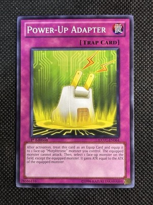 YuGiOh! - Power-Up Adapter EXVC-EN064 Common 1st Edition Near Mint