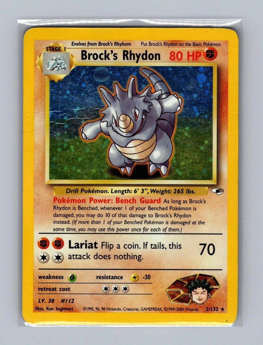 rhydon pokemon card value Cards Price Guide All cards will be carefully packed for safe transit. CLEARANCE Vintage Uncommon - 1st
