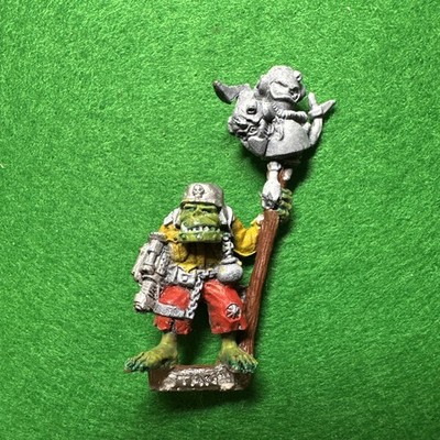 Warhammer 40K Ork Standartenträger Metall Games Workshop Rogue Era Space Orks  