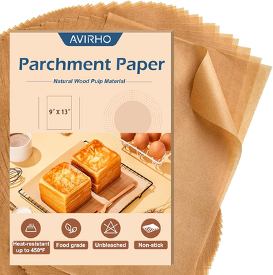 #ad Unbleached Parchment Paper Baking Sheets 9X13In Precut Non Stick Parchment Paper $6.89