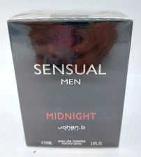 Johan B. Sensual Men Midnight EDT Spray 2.8 FL. OZ. NWB
