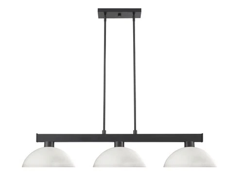 Z-Lite 152-DMO14 Cobalt 3 Light 49"W Linear Pendant - Black - Picture 1 of 12