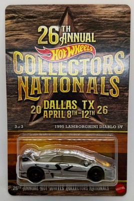 Hot Wheels 2026 Dallas Nationals 1995 Lamborghini Diablo SV Finale