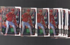 (121) COUNT LOT MATT CROWNOVER 2015 BOWMAN DRAFT PICKS PROSPECTS CARD #183